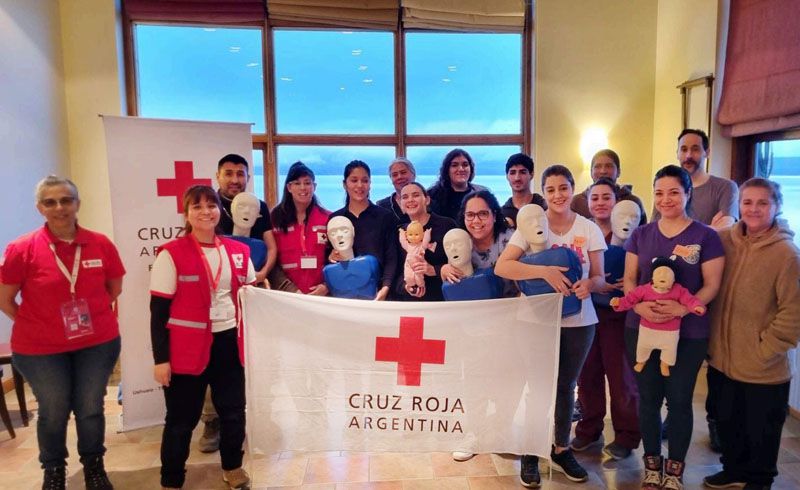 Cruz Roja Ushuaia refuerza la conciencia comunitaria en Primeros Auxilios