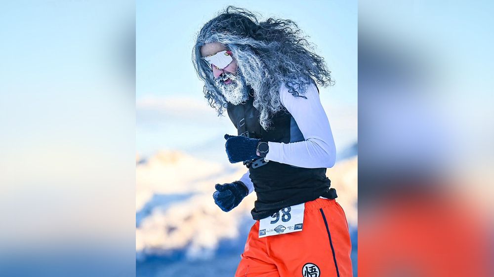 Casi 100 atletas corrieron con -18°