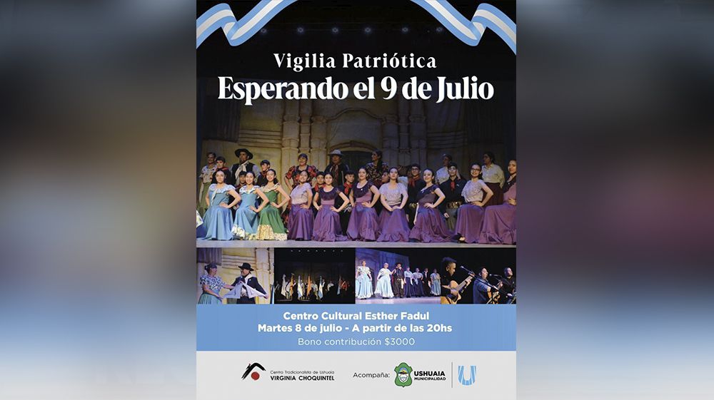 La Municipalidad acompañará la Vigilia Patriótica ‘Esperando el 9 de Julio’
