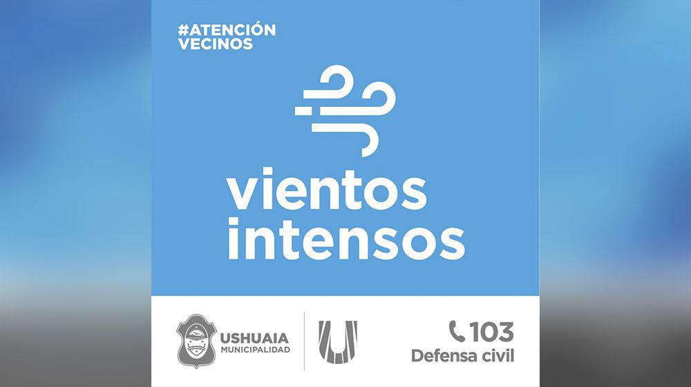 Defensa Civil Municipal emite recomendaciones ante vientos fuertes