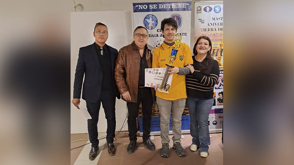 Diego Flores ganó el 1º Masters “Aniversario Tierra del Fuego”