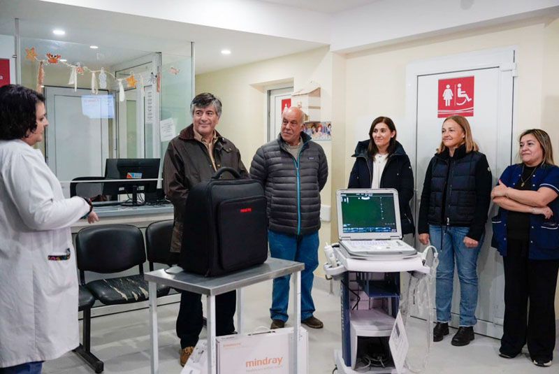 Se incorporó nuevo ecógrafo donado por Estancia Sara 