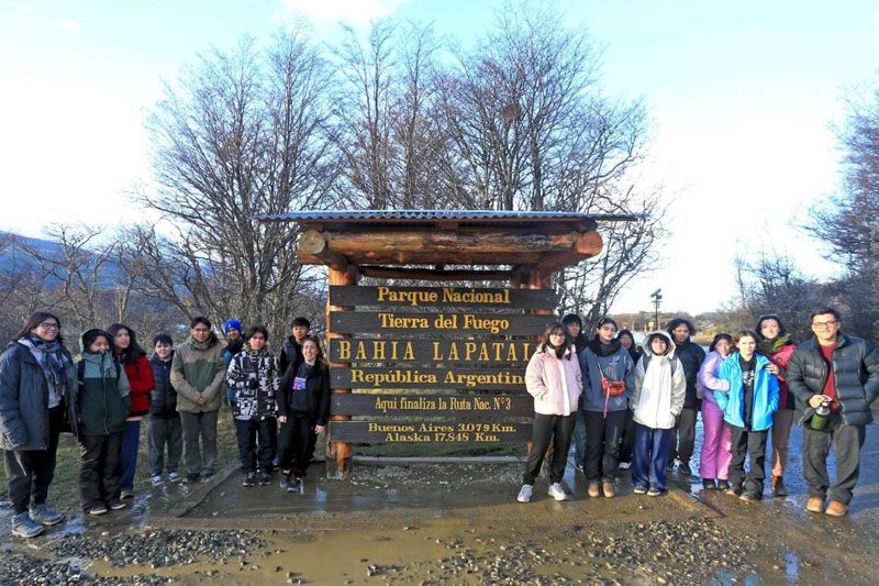 Colonias Municipales de Invierno: Adolescentes visitaron el Parque Nacional