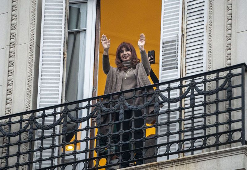 Cristina Kirchner arremetió contra Milei y afirmó que EE.UU. arma su campaña