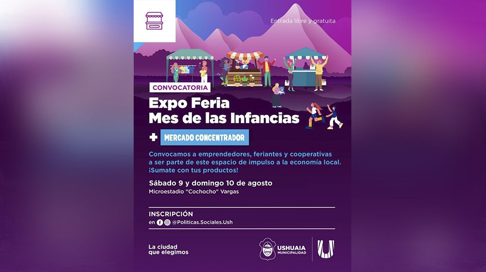 La Municipalidad convoca a emprendedores a una nueva Expo Feria