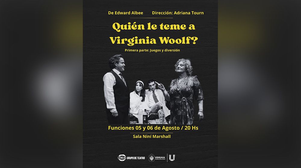 ‘Quién le teme a Virginia Woolf?’ se presentará en la Casa de la Cultura