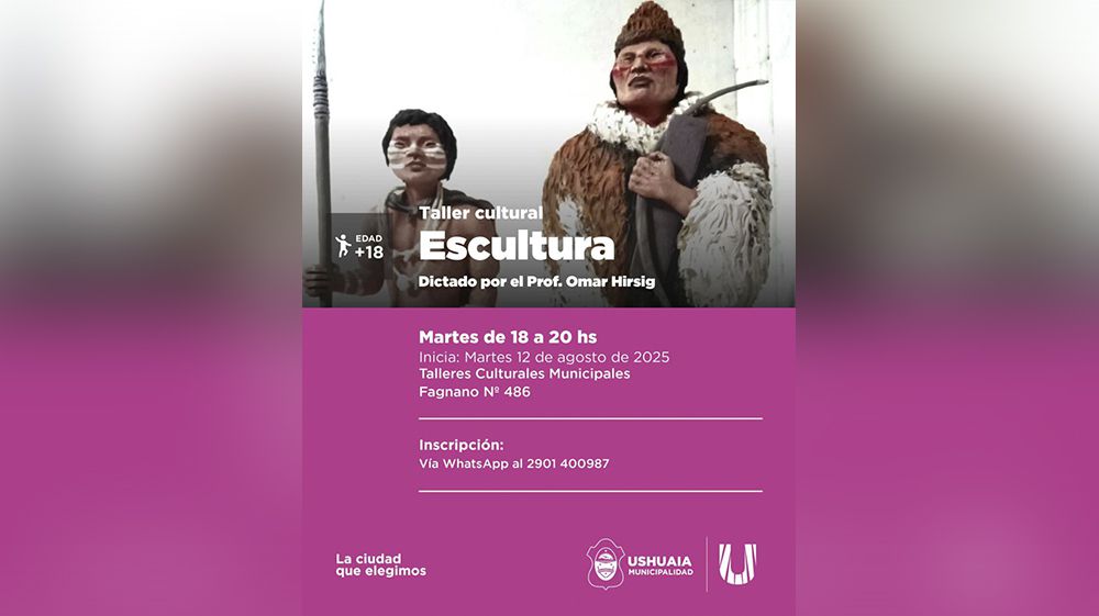 Están abiertas las inscripciones al Taller Municipal de Escultura 