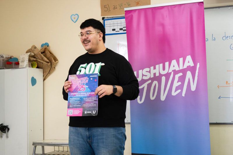 El programa ‘Ushuaia Joven’ visita los colegios secundarios 