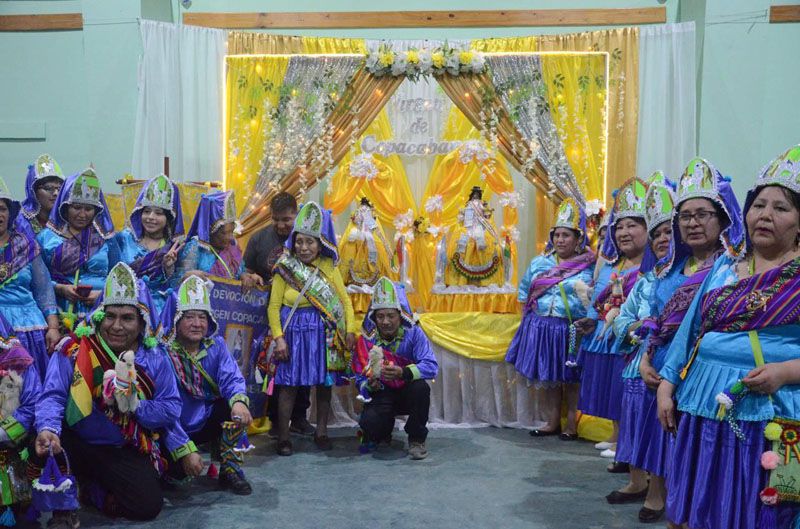 Cultura municipal acompañó los festejos por la Virgen de Copacabana