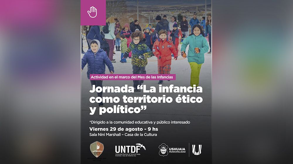 Invitan a la Jornada ‘La Infancia como territorio ético y político’ 