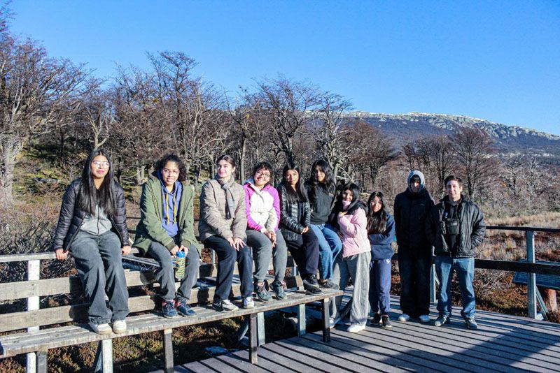 Jóvenes de Ushuaia realizaron una recorrida por el Parque Nacional 