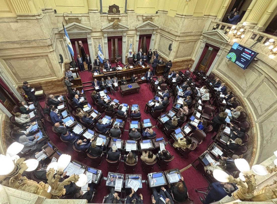 El Senado le rechazó decretos delegados y un DNU a Milei