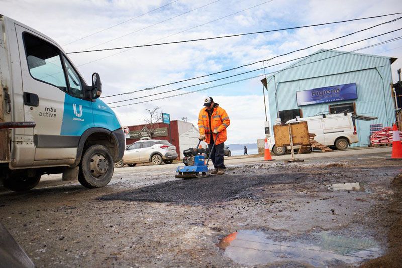 Petrina: “Este trabajo sostenido permite mejorar la transitabilidad”
