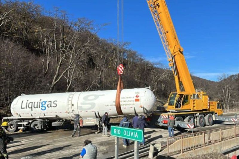 Retiraron el camión accidentado 