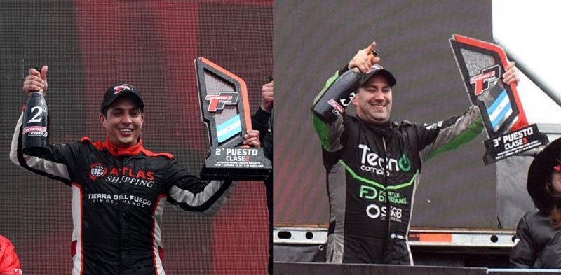 Talento fueguino: Garro y Yerobi hicieron podio en Rio Cuarto