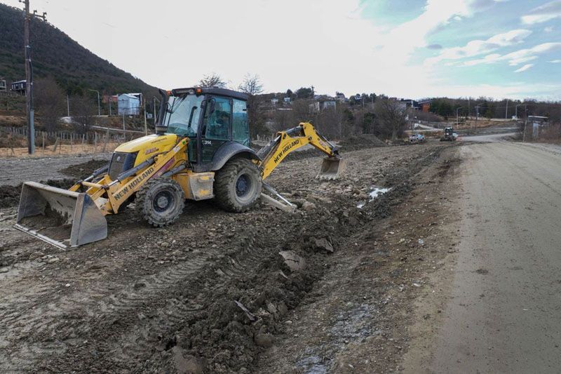 Se realizaron trabajos de mejoramiento en Ruta 3 y Pablo Rodríguez