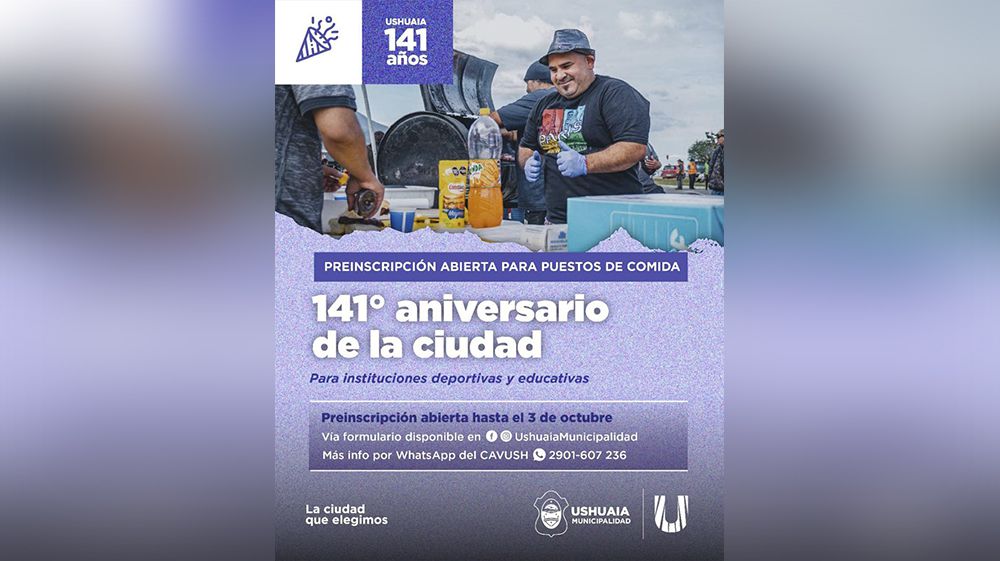 Comenzó la preinscripción para instalar puestos de comida en el Desfile