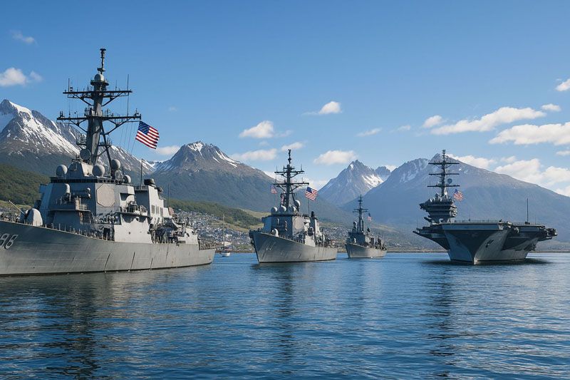 Freedom con pingüinos: cuando el Tío Sam descubre Ushuaia