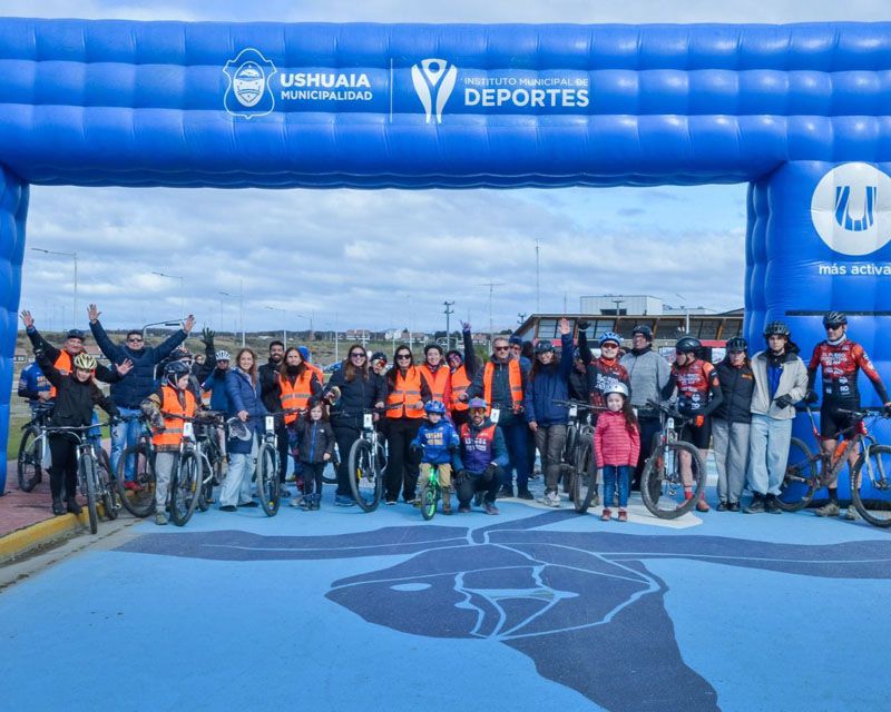 Comenzó la segunda temporada de ‘BiciUshuaia’