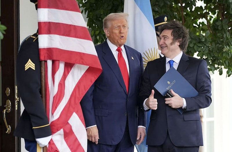 Trump dijo que “el mundo está mirando” las elecciones del 26 de octubre