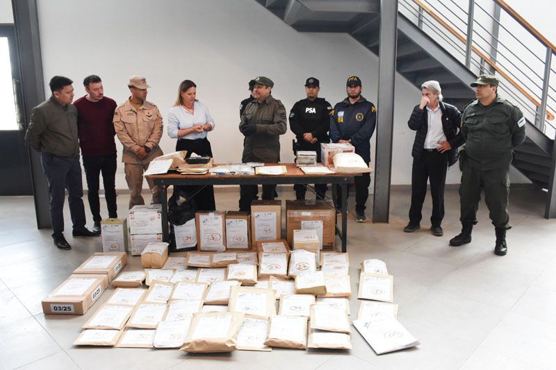 La Justicia Federal incineró estupefacientes secuestrados en causas con sentencia firme