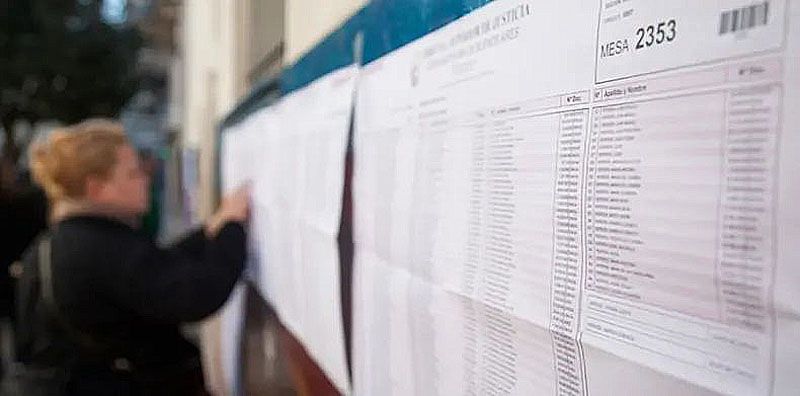 Más de 153 mil fueguinos habilitados para votar