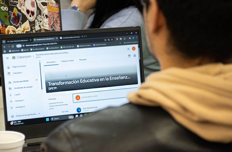 Continúan los trayectos formativos docentes