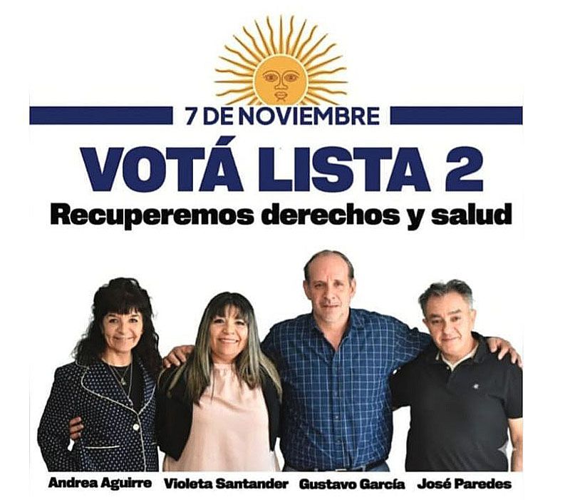 Gustavo García: “El futuro de la obra social y de la caja de jubilaciones está en juego”