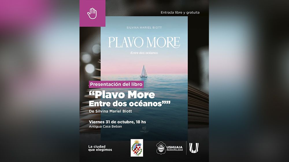 Se presentará el libro ‘Plavo More Entre dos océanos’ en la Casa Beban
