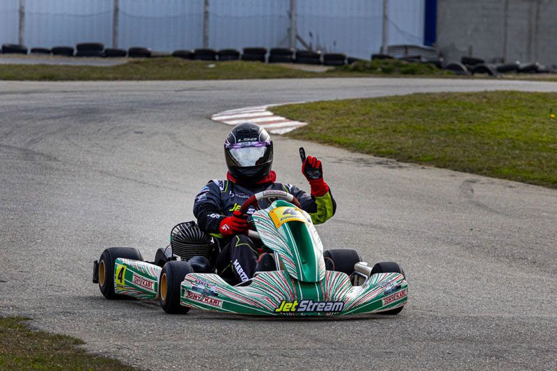 El karting coronó a su primer campeón del año