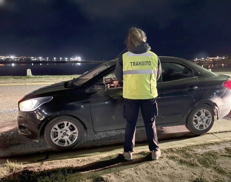 Tránsito realizó un nuevo operativo de control