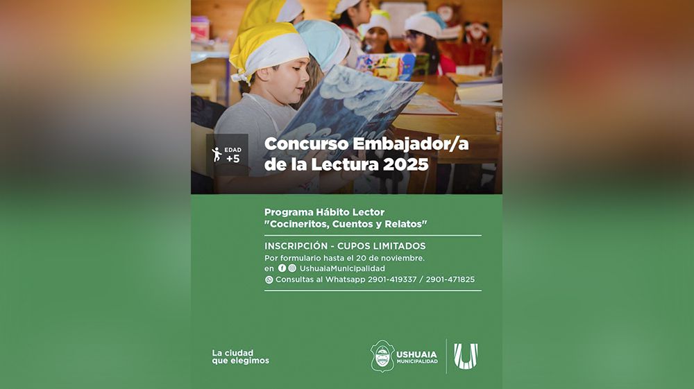 Comienzan las inscripciones al concurso ‘Embajador de la Lectura’