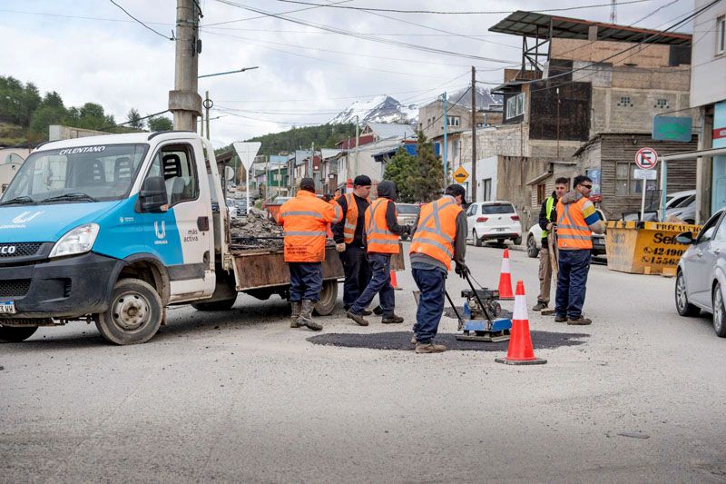 Finalizan obras en el acceso a Ushuaia y amplían mejoras urbanas