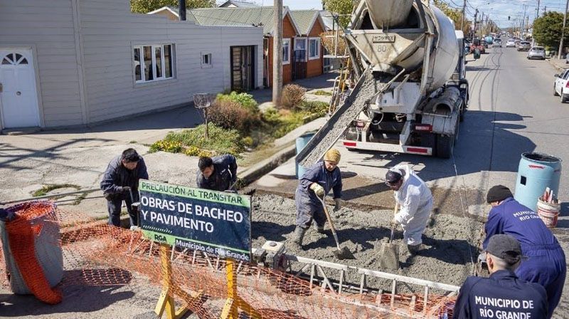 Río Grande intensifica la reconversión de su red vial