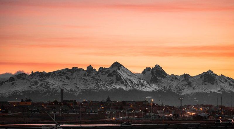 Se esperan lluvias, frío y posible nieve en Ushuaia desde el sábado