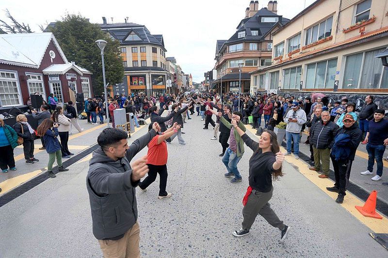 La Municipalidad celebró el Día de la Tradición en calle San Martín
