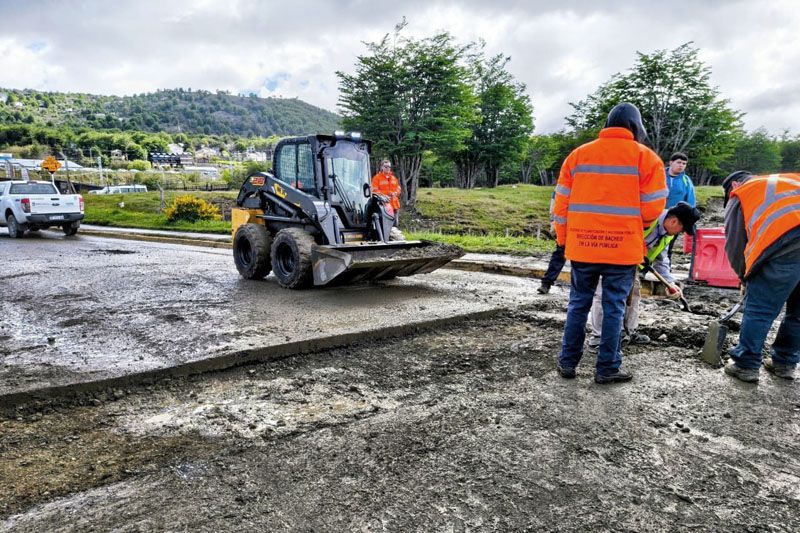 Se habilitó el tránsito en calle Yaganes 