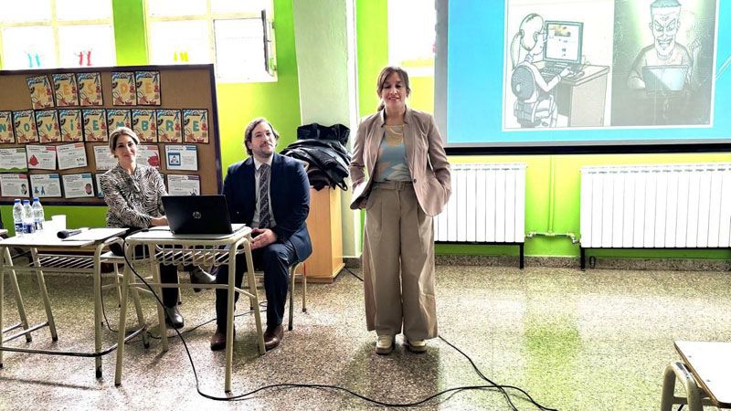 El Poder Judicial brindó una charla sobre violencia en el Don Bosco