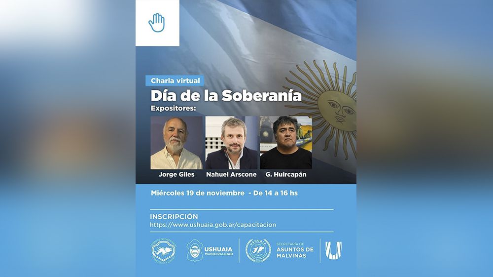 Se presentará la charla virtual ‘Día de la Soberanía’