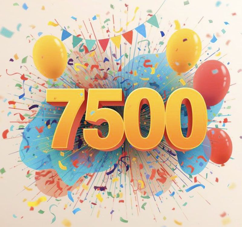 7500 ediciones: la persistencia como oficio