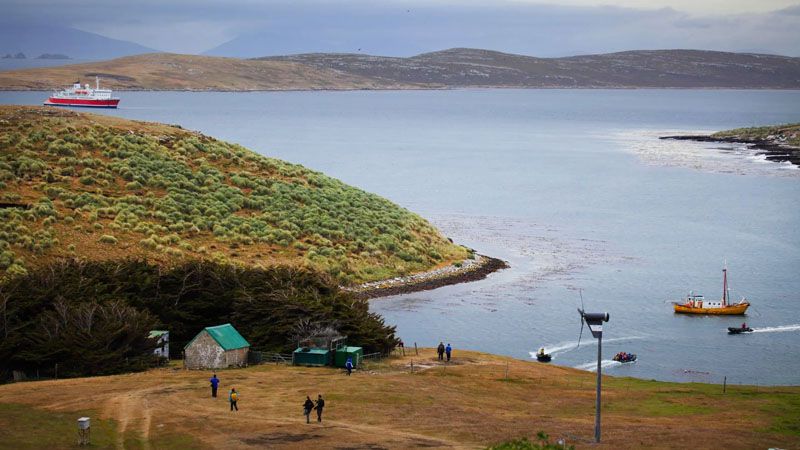 Malvinas:  “campo de asilo” para migrantes ilegales