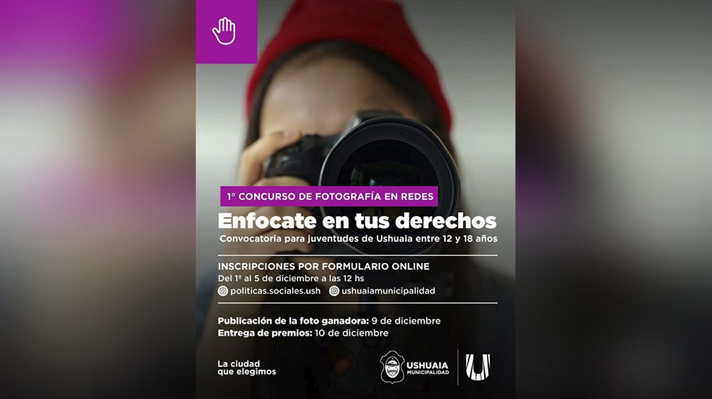 Invitan al concurso de fotografía ‘Enfocate en tus derechos’