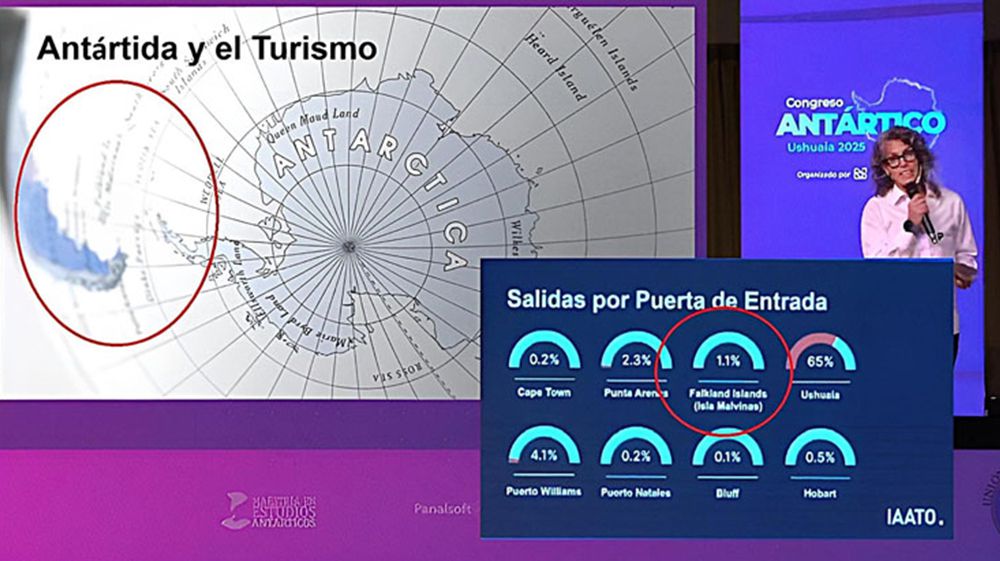 Controversia en el congreso de Finnova por Malvinas