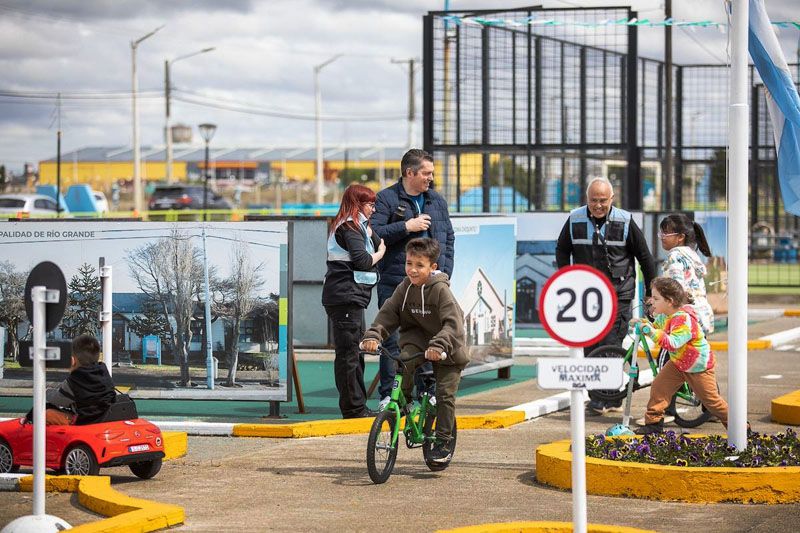 Inauguran Mini Parque Vial para educación infantil 