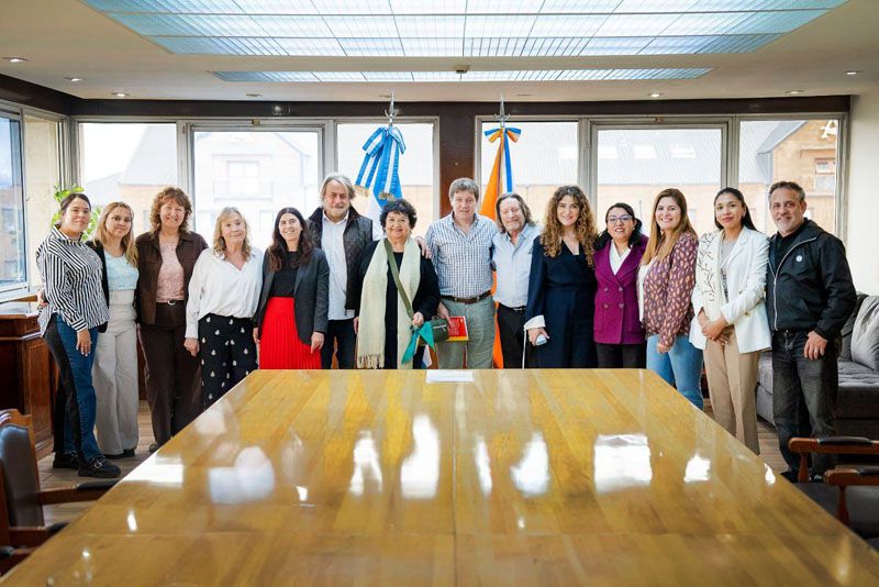 Melella recibió a referentes del Congreso