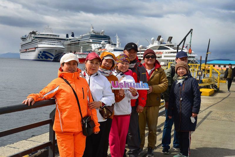 Ushuaia recibió a más de 12.900 turistas 