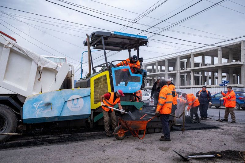 Avanza el programa de Recuperación Vial 