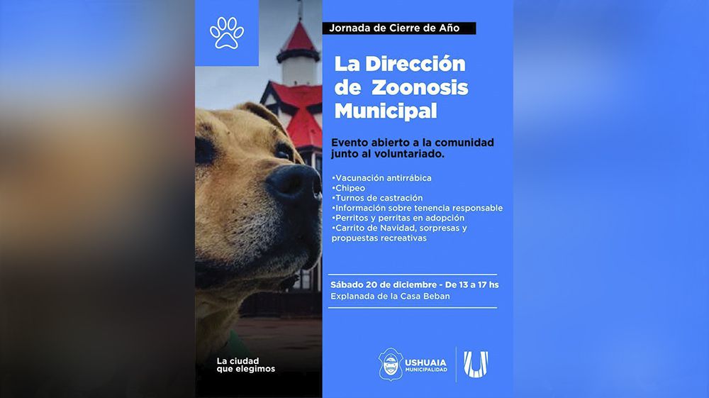 Zoonosis invita al cierre de año en Casa Beban