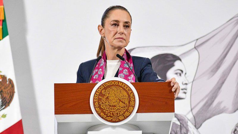 Sheinbaum rechazó una eventual intervención de Estados Unidos para combatir el narcotráfico en México