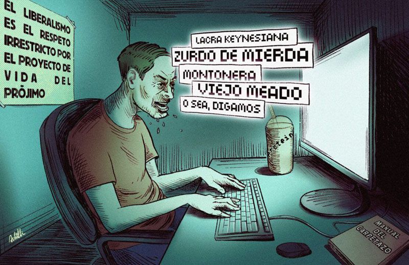 Una campaña libertaria en redes busca instalar un clima de crisis en TDF